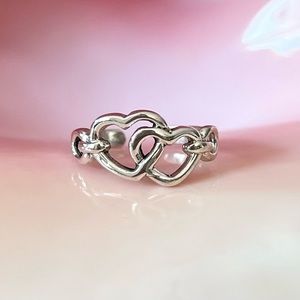 Sterling Silver Heart Midi Ring Toe Ring